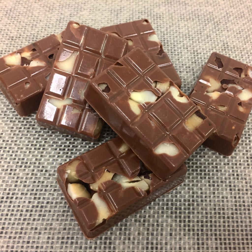 chocolates rusticos tabletes
